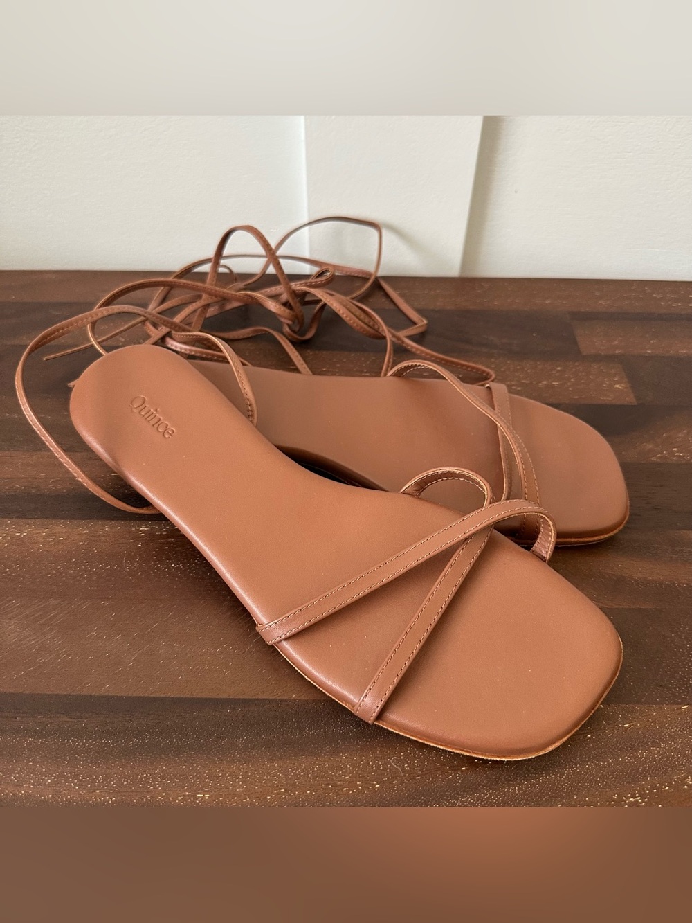 Quince Ankle Strap Sandals